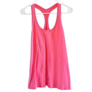 Lululemon Tank Top Fits S/M Neon Pink Racerback
